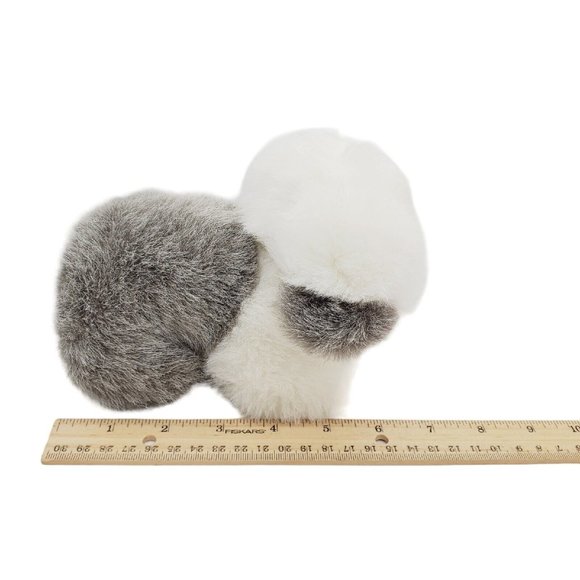 Jerry Elsner Co Dog Plush Stuffed Animal Old English‎ Sheepdog Puppy Vtg 80s 7" - Picture 7 of 8